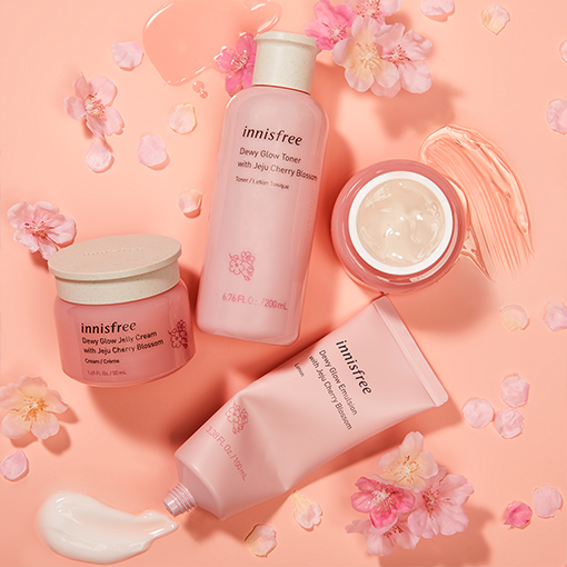 [Innisfree] Крем-желе Dewy glow - с цветками вишни Чеджу 50 мл