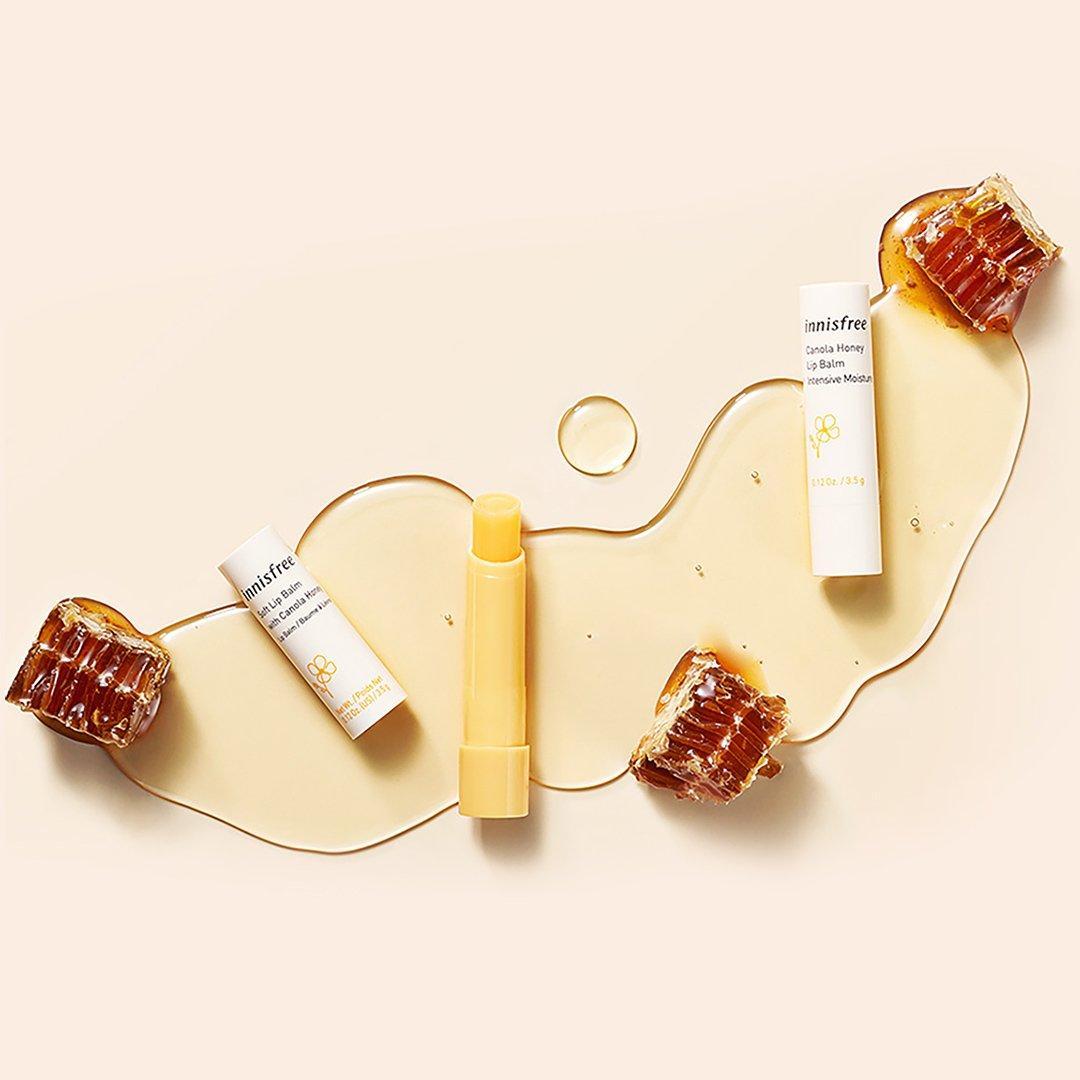 [Innisfree] Мягкий бальзам для губ интенсивное увлажнение - с рапсовым медом 3,5 г