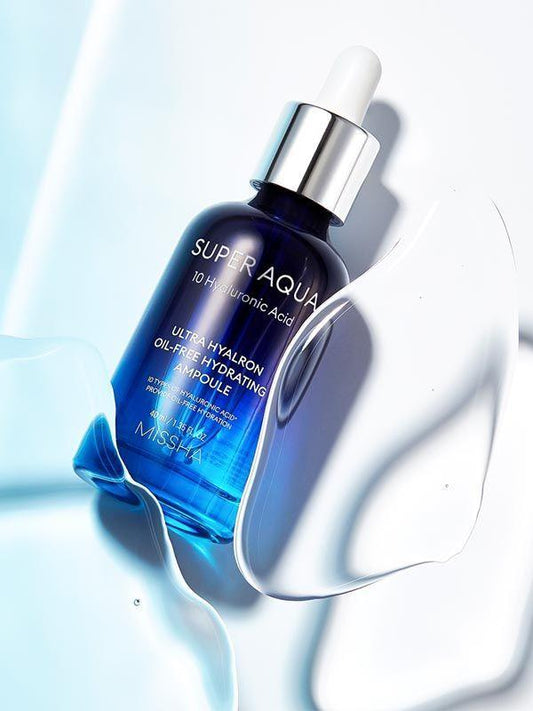 [Missha] Увлажняющая ампула Super Aqua Ultra Hyalron Oil-Free 40 мл