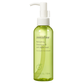 [Innisfree] Освежающее очищающее масло - с семенами яблока 150 мл