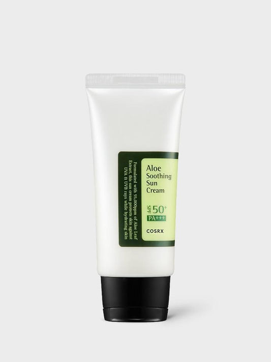 [Cosrx] Успокаивающий солнцезащитный крем с алоэ SPF50+ PA+++ 50 мл