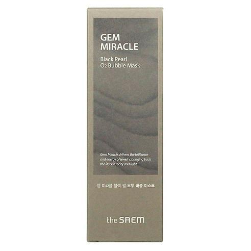 [theSAEM] Пузыристая маска Gem Miracle Black Pearl 02 105 г