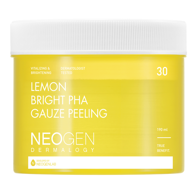 [NeoGen] DERMALOGY LEMON BRIGHT PHA МАРЛЕВЫЙ ПИЛИНГ 190 МЛ (30 САЛФЕТОК)