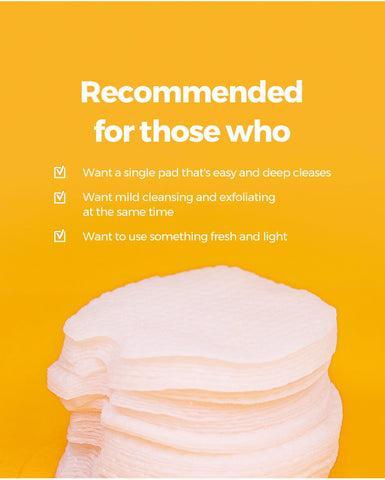 [NeoGen] DERMALOGY CARROT DEEP CLEAR OIL PAD 150ML (60 PAD)