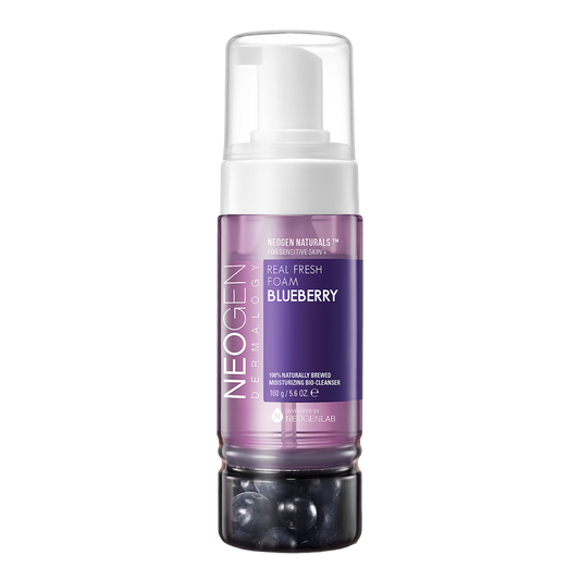 [NeoGen] DERMALOGY REAL FRESH ОЧИЩАЮЩАЯ ПЕНКА ЧЕРНИКА 160 Г