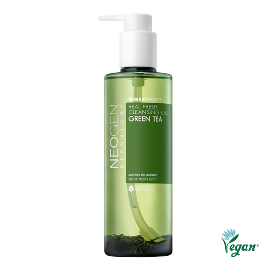 [NeoGen] DERMALOGY REAL FRESH ОЧИЩАЮЩЕЕ МАСЛО ЗЕЛЕНЫЙ ЧАЙ 285 МЛ