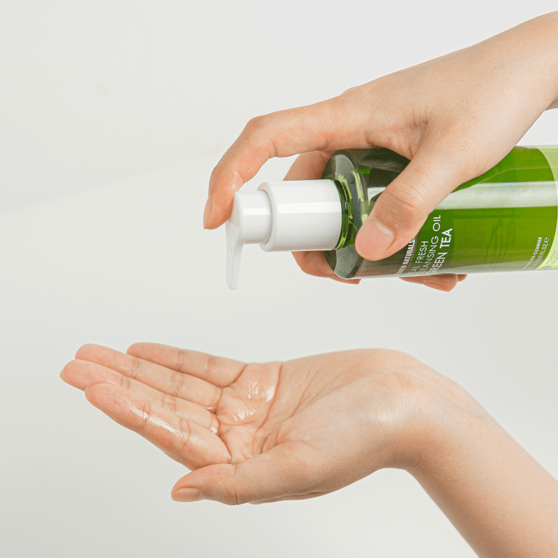 [NeoGen] DERMALOGY REAL FRESH ОЧИЩАЮЩЕЕ МАСЛО ЗЕЛЕНЫЙ ЧАЙ 285 МЛ