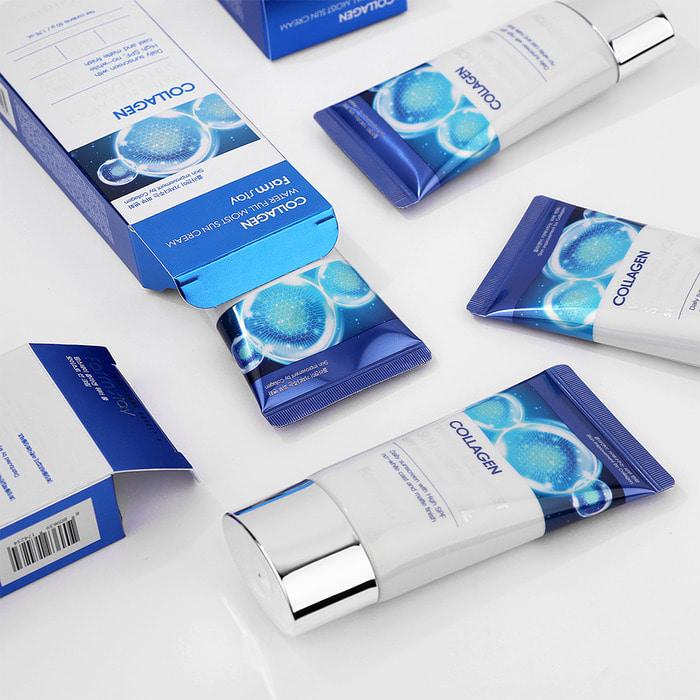 [Farmstay] Увлажняющий солнцезащитный крем Collagen Water Full - 50 г