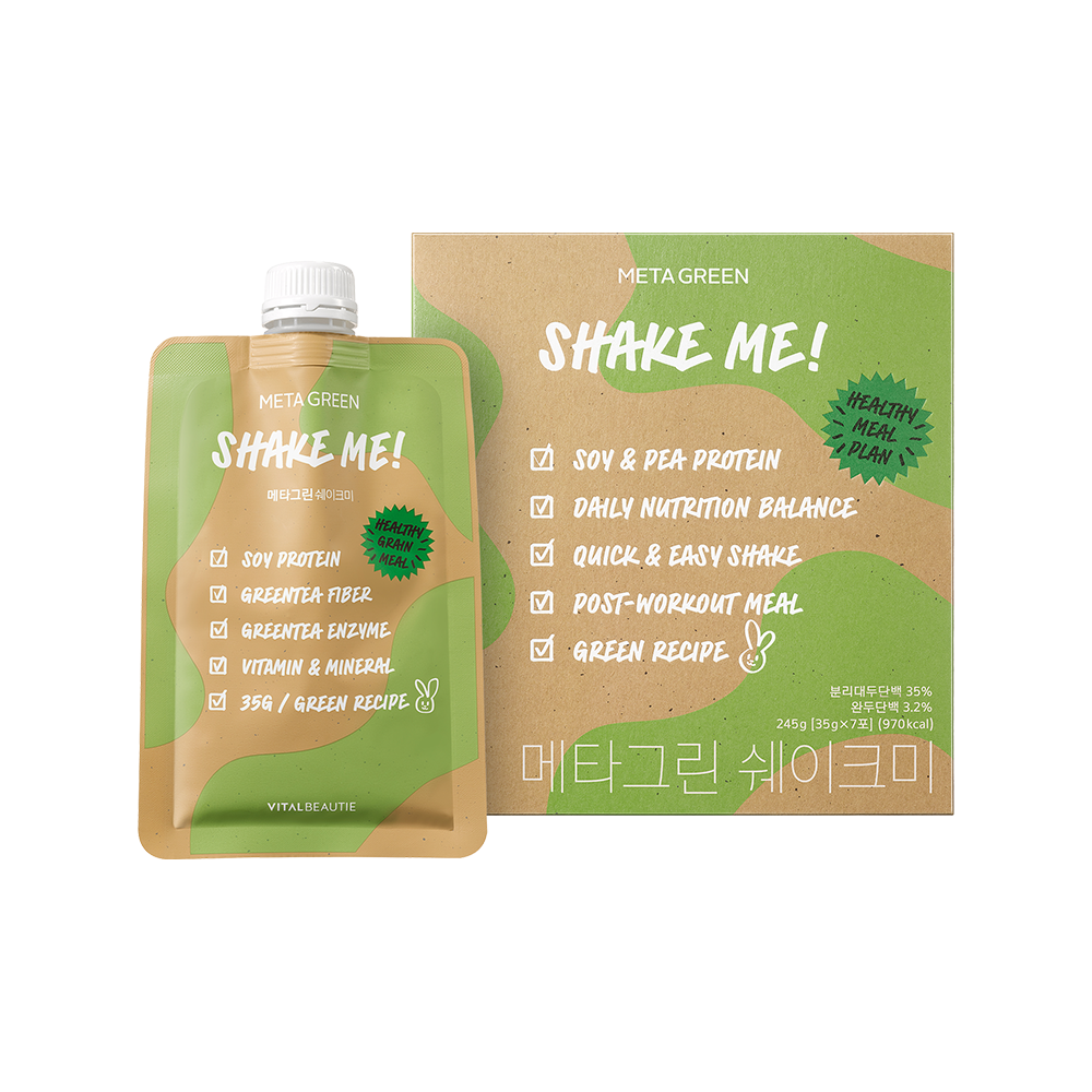 [VitalBeautie] VITAL BEAUTIE Meta Green Shake Me - 35 г x 7 шт.