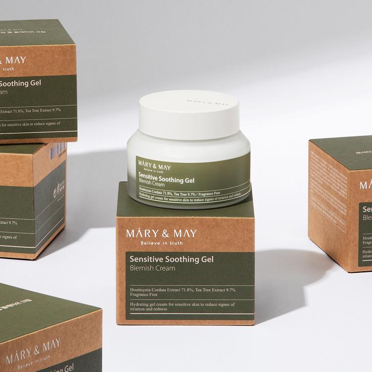 [Mary&amp;May] Успокаивающий гель-крем для чувствительной кожи 70 г