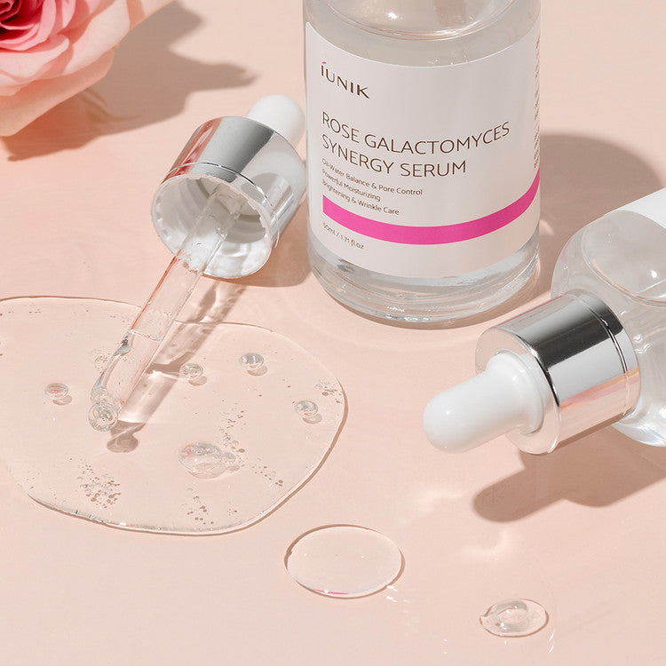 [iUNIK] Сыворотка Rose Galactomyces Synergy 50 мл