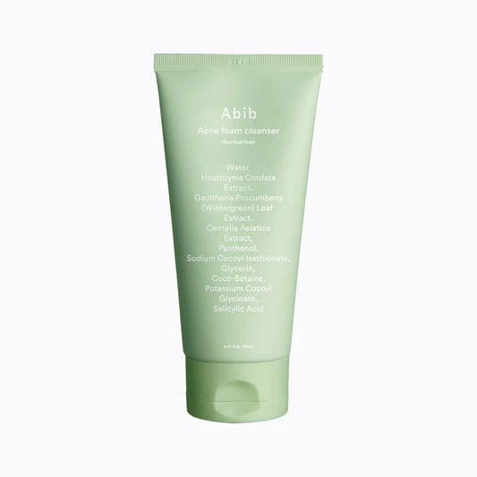 [Abib] Пена для умывания от прыщей Heartleaf foam - 150 мл