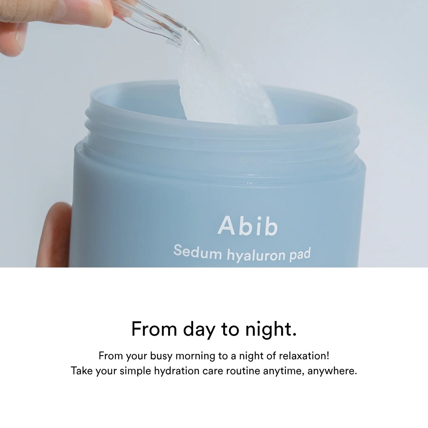 [Abib] Sedum hyaluron pad Увлажняющий прикосновение - 165 мл. 75 подушечек