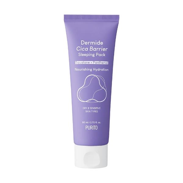 [PURITO] Ночная маска Dermide Cica Barrier 80 мл