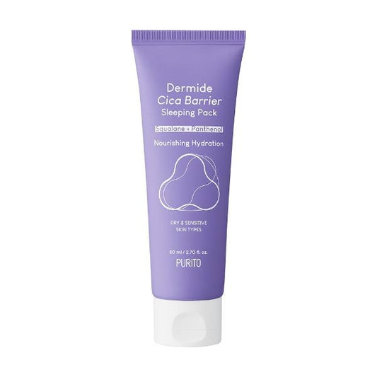 [PURITO] Ночная маска Dermide Cica Barrier 80 мл