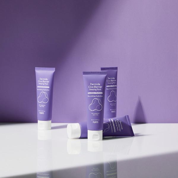 [PURITO] Ночная маска Dermide Cica Barrier 80 мл