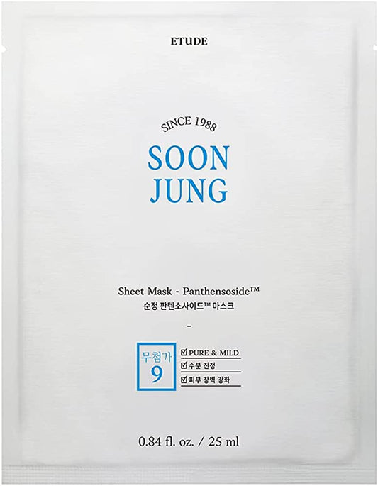 [EtudeHouse] SoonJung Mask Panthensoside 10 листов