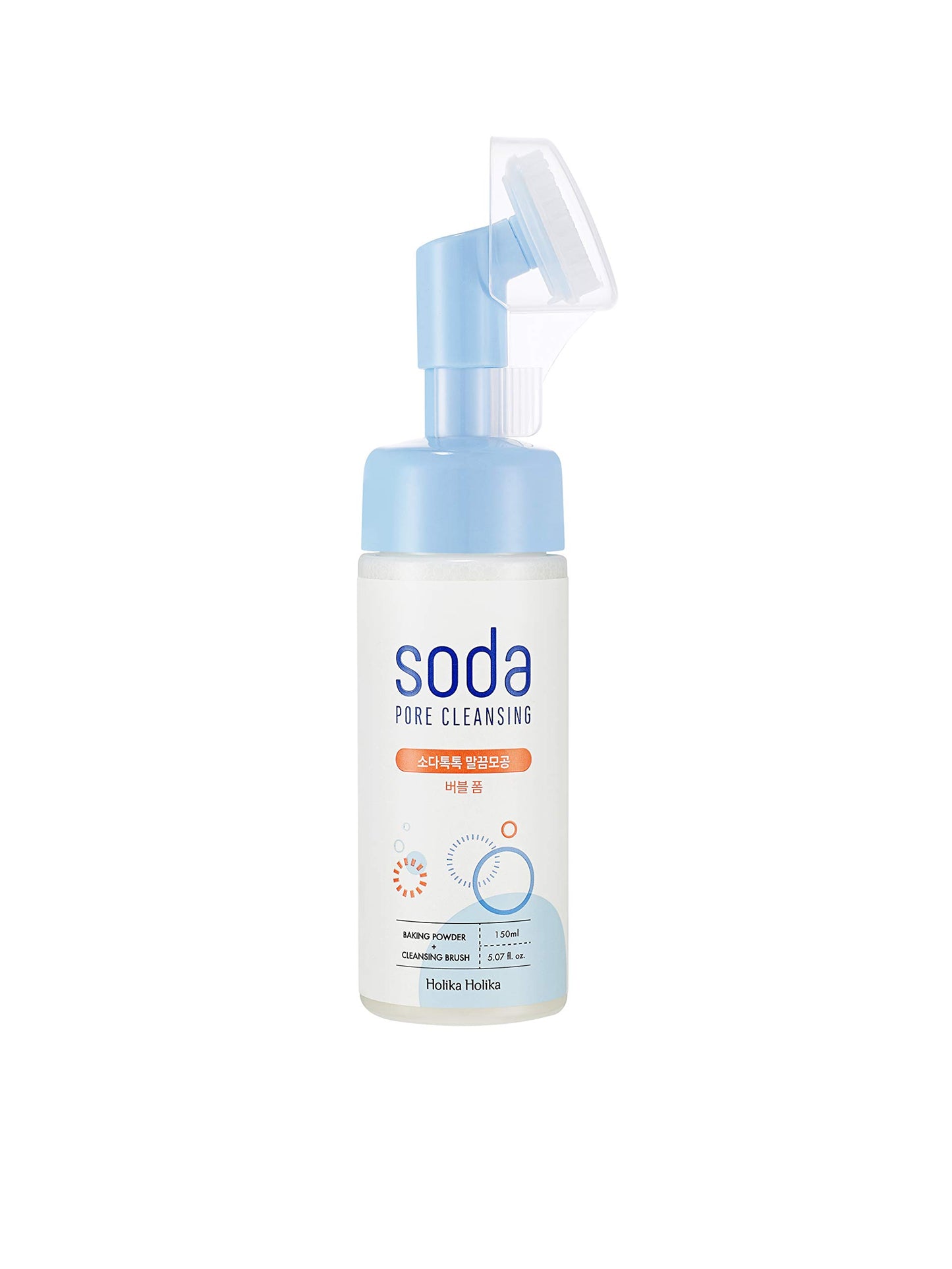 [HolikaHolika] Soda Pore Cleansing O2 Bubble Mask Очищающая пенка 100 мл
