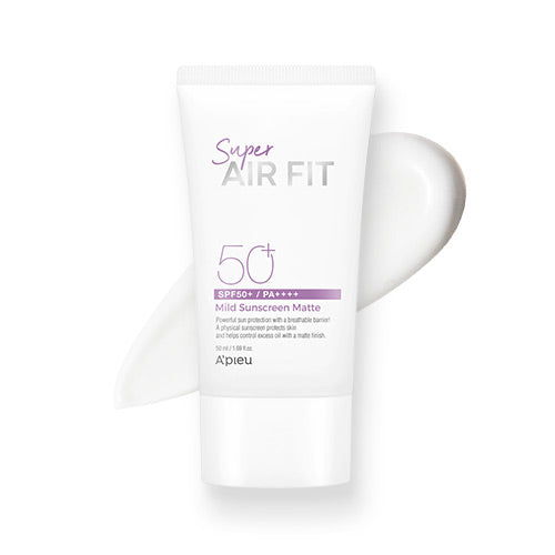[Apieu] SUPER AIR FIT МЯГКИЙ СОЛНЦЕЗАЩИТНЫЙ КРЕМ [МАТОВЫЙ] 50 мл