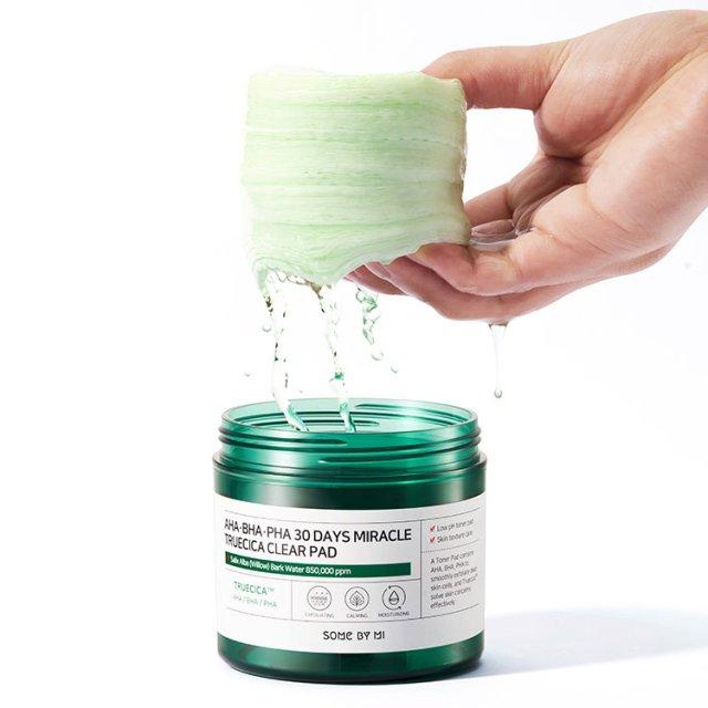 [Somebymi] AHA BHA PHA 30 Days Miracle Truecica Clear Pad 70 шт.