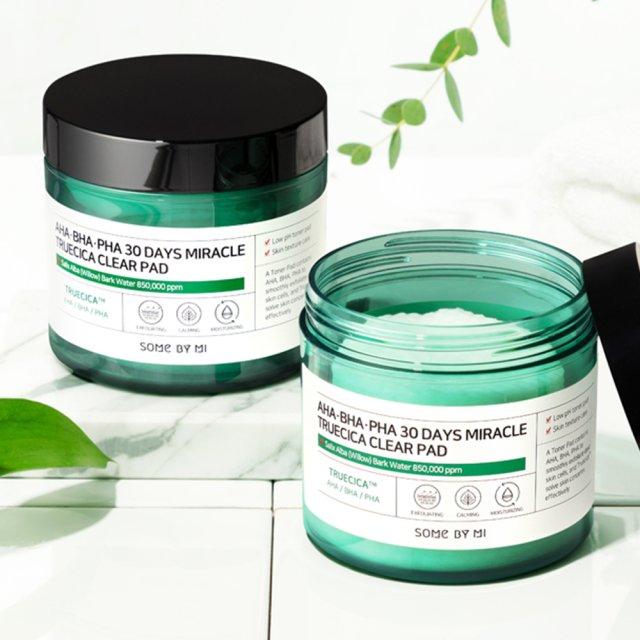 [Somebymi] AHA BHA PHA 30 Days Miracle Truecica Clear Pad 70 шт.