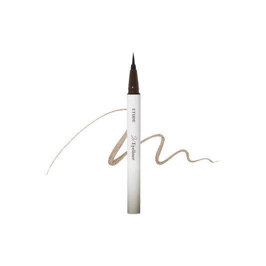 [Etudehouse] 2X Тонирующая подводка для глаз -02 Натуральный светло-коричневый