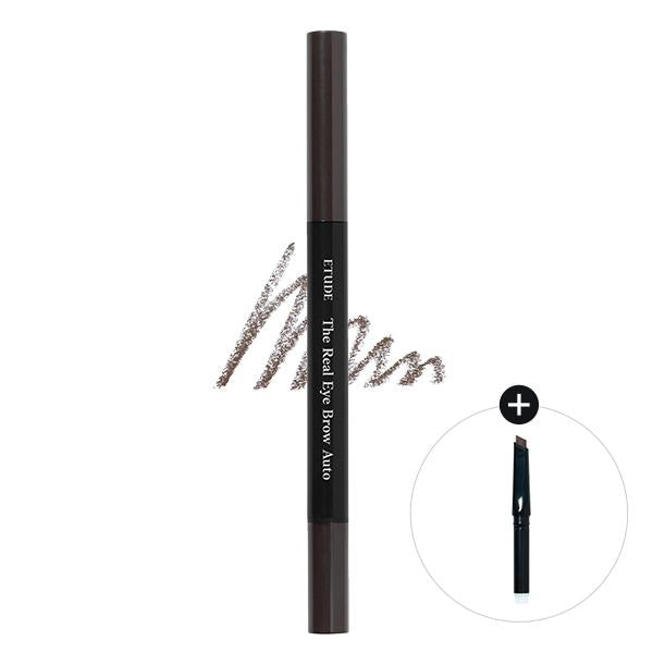 [Etudehouse] The Real Eye brow Auto Pencil -01 Серый