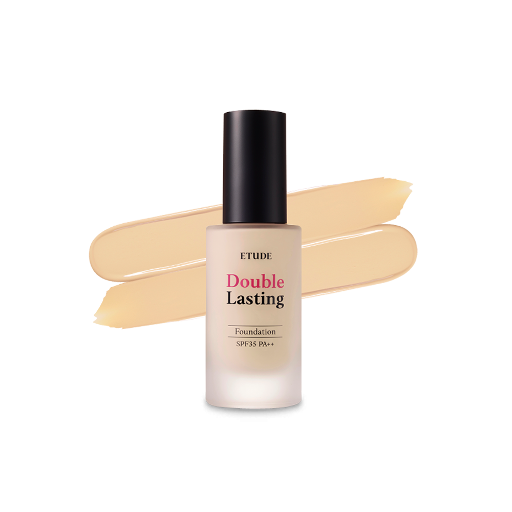 [Etudehouse] Двойная стойкая тональная основа 30 г - № 21W1 бежевый
