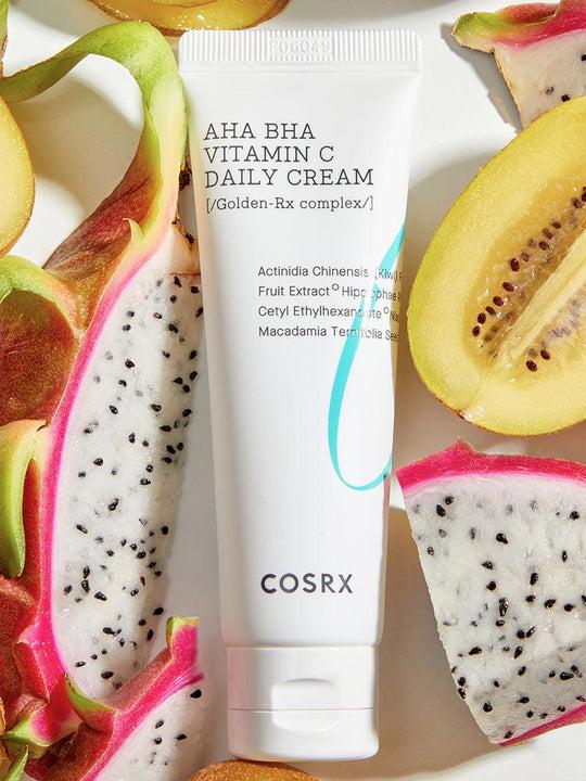 [Cosrx] Освежающий ежедневный крем с AHA BHA витамином C 50 мл