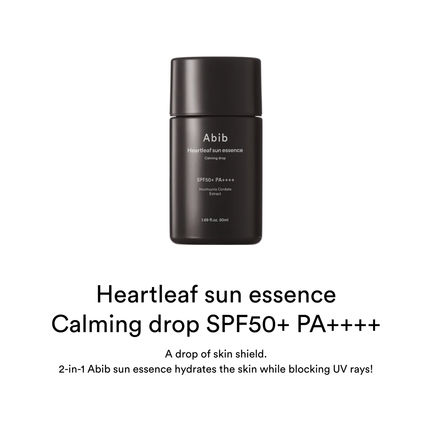 [Abib] Солнцезащитная эссенция Heartleaf Успокаивающие капли 50 мл