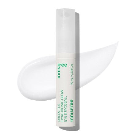 [Innisfree] Зеленый чай Гиалуроновая кислота Glow Eye &amp; Faceball 10 мл