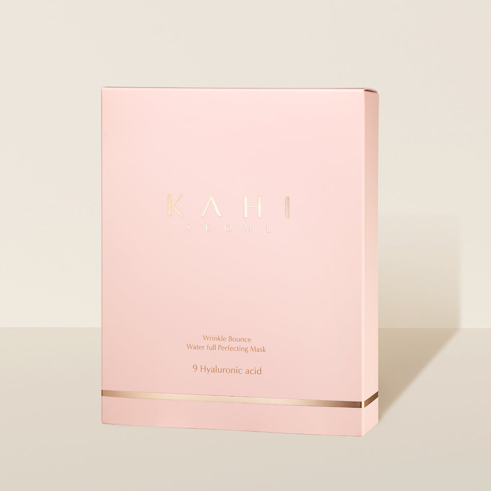 [Kahi] Маска для разглаживания морщин Wrinkle Bounce Water Full Perfecting Mask 6 шт.
