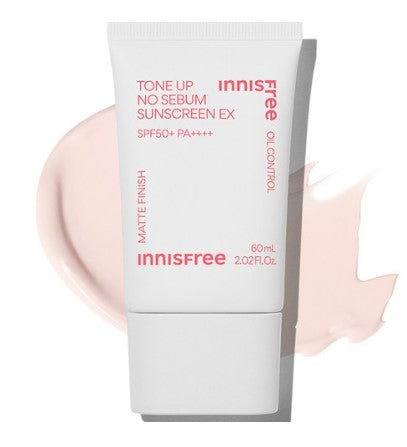 [Innisfree] Солнцезащитный крем Tone Up No Sebum SPF50+ PA++++ 60 мл