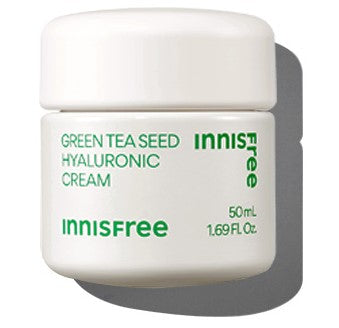 [Innisfree] Гиалуроновый крем с зеленым чаем 50 мл