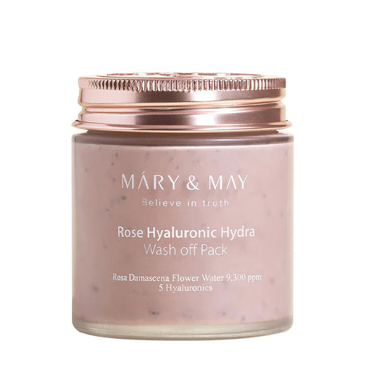 [MARY&amp;MAY] Гиалуроновая увлажняющая маска Rose 125 г