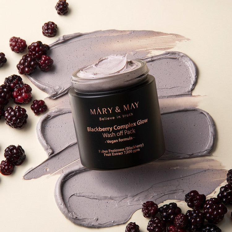 [MARY&amp;MAY] Blackberry Complex Glow Смываемая упаковка 125 г