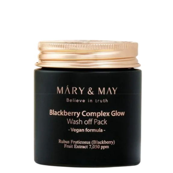 [MARY&amp;MAY] Blackberry Complex Glow Смываемая упаковка 125 г