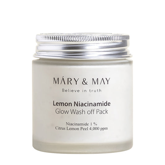 [MARY&amp;MAY] Лимонный ниацинамид Glow Wash Off Pack 125 г