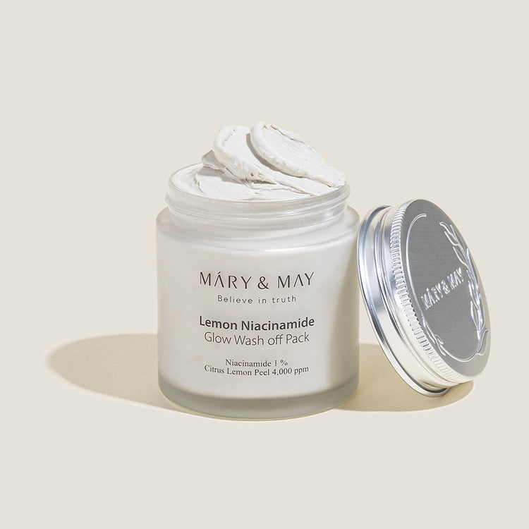 [MARY&amp;MAY] Лимонный ниацинамид Glow Wash Off Pack 125 г