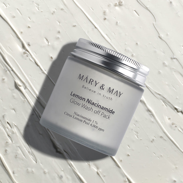 [MARY&amp;MAY] Лимонный ниацинамид Glow Wash Off Pack 125 г