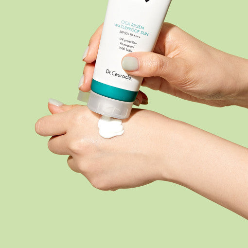 [Dr.Ceuracle] Cica Regen Водостойкий солнцезащитный крем, SPF50+,PA++++ 100 мл