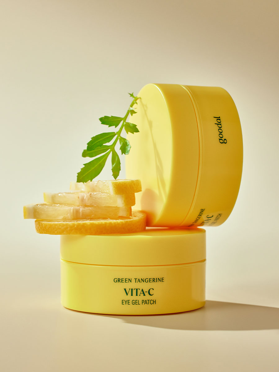 [Goodal] Зеленый мандариновый гель-патч VitaC для глаз 60 шт.