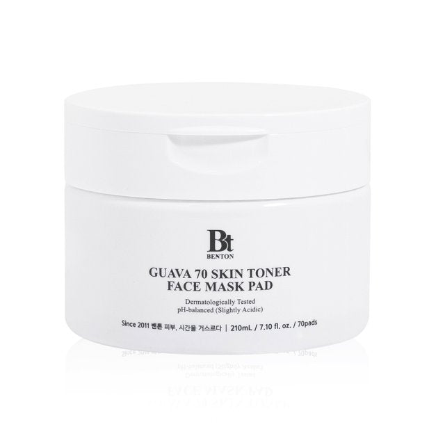 [benton] Guava 70 Skin Toner Маска для лица Pad 210 мл / 70 шт.