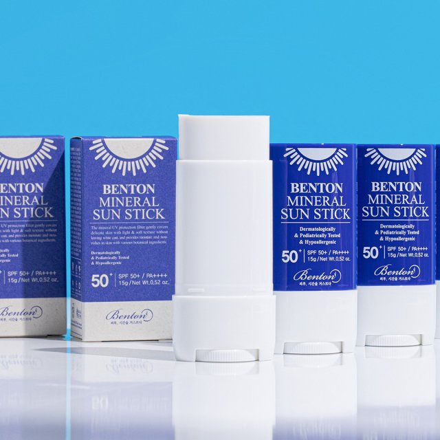 [benton] Минеральная солнцезащитная палочка SPF50+/PA++++ 15 г