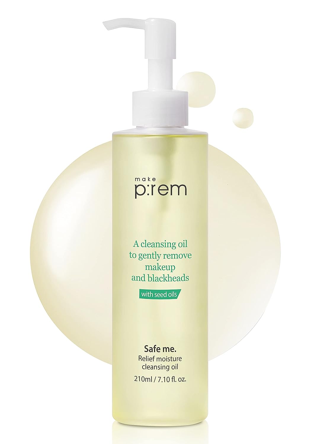 [Makeprem] Safe me. Увлажняющее очищающее масло Relief - 210 мл