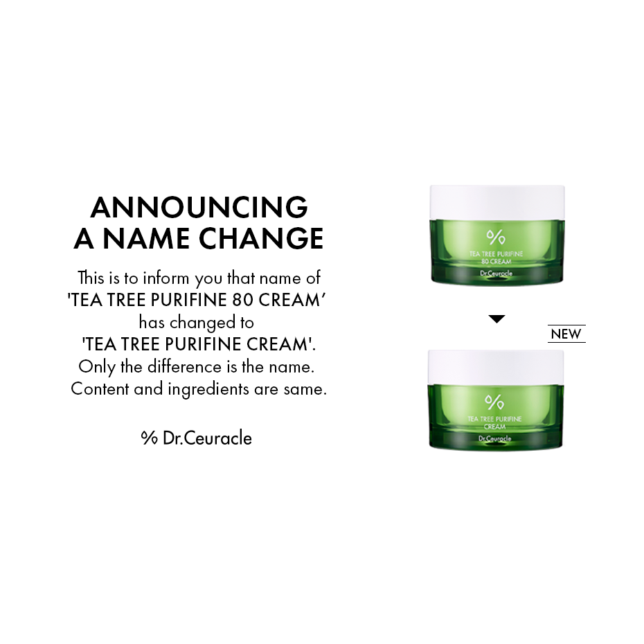 [Dr.Ceuracle] Крем Tea Tree Purifine 80 50 г