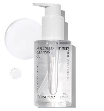 [Innisfree] Освежающее очищающее масло - с семенами яблока 150 мл