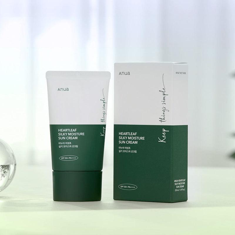 [Anua] HEARTLEAF SILKY MOISTURE СОЛНЦЕЗАЩИТНЫЙ КРЕМ 50 мл