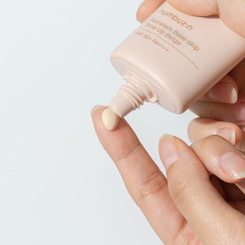 [Numbuzin] No.3 Porcelain Base-skip Tone Up Beige 50 мл