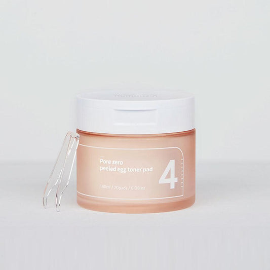 [Numbuzin] No.4 Pore Zero Peeled Egg Toner Pads 70Pads 180ml